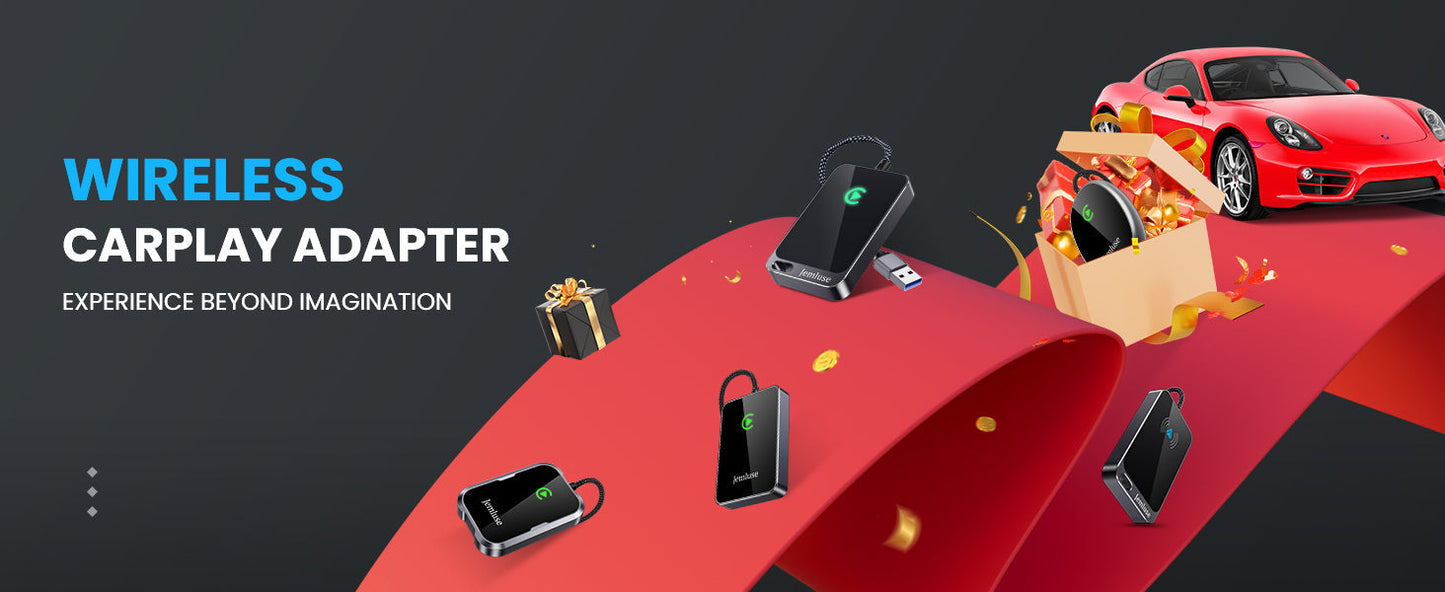 Wireless CarPlay Adapter for USB-C Ports