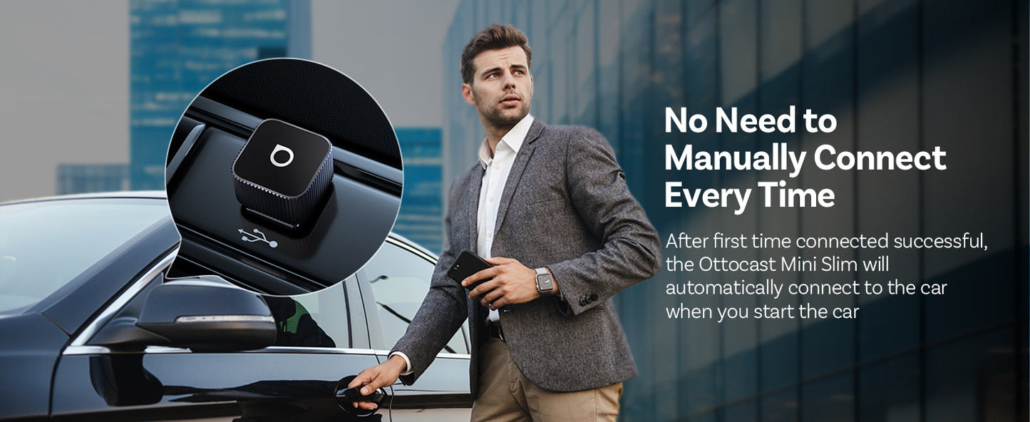 Universal Wireless CarPlay and Android Auto Adapter