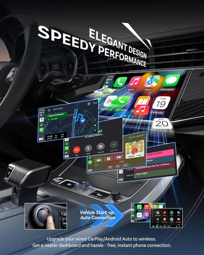 Universal Wireless CarPlay and Android Auto Adapter