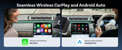 Universal Wireless CarPlay and Android Auto Adapter