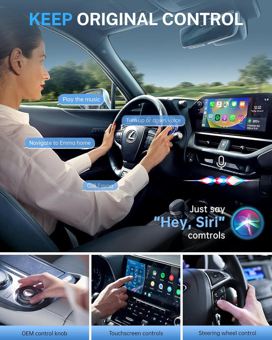 Wireless CarPlay Adapter for USB-C Ports