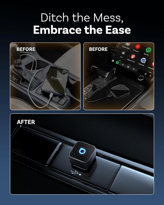 Universal Wireless CarPlay and Android Auto Adapter