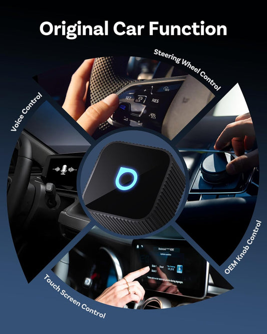 Universal Wireless CarPlay and Android Auto Adapter