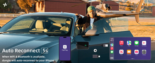 Wireless CarPlay Adapter for USB-C Ports